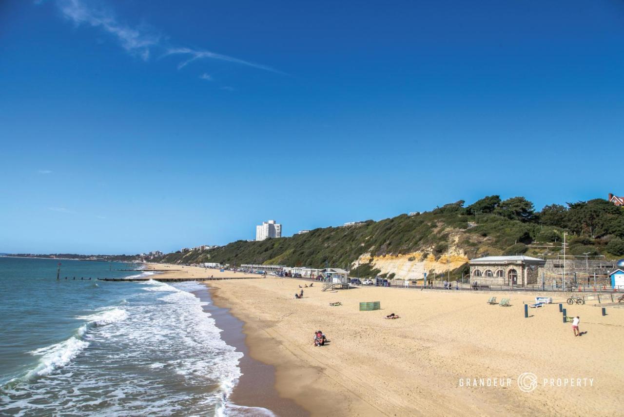 Bournecoast - Stylish Flat With Balcony - Sea Glimpses - 10 Min Walk To Beach - Parking - Wifi - Fm8406 Борнмут Екстер'єр фото